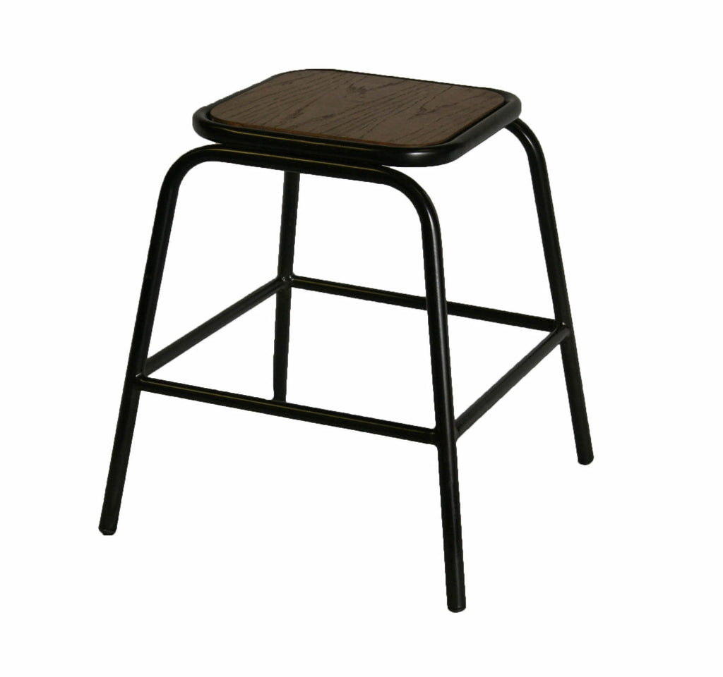 IC14 Mill Metal Low Stool - Contract Table