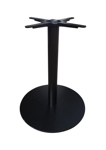 T21L Large Horizon Single Pedestal Black Rd - Contract Table - 1
