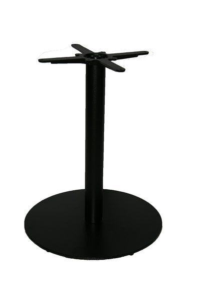 T21L Large Horizon Single Pedestal Black Rd - Contract Table - 2