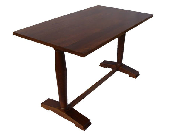 T15A Contemporary Twin Pedestal - Contract Table - 5