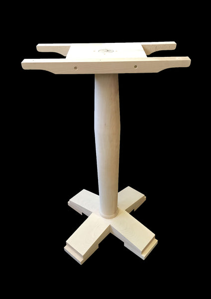 T15P Contemporary Single Pedestal Poseur - Contract Table - 6