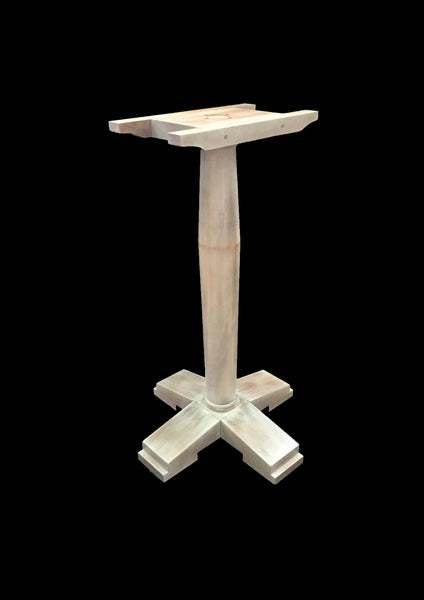 T15P Contemporary Single Pedestal Poseur - Contract Table - 1