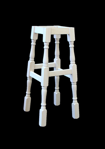 THS Tudor High Stool w/ Seat Board - Contract Table - 1